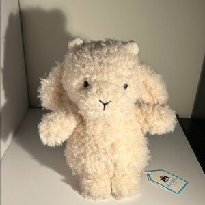 Jellycat Cream Curly Lamb Plush